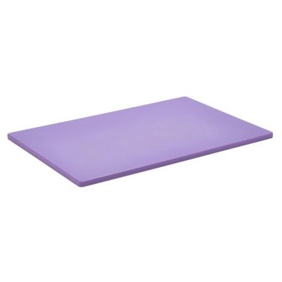 Colour Coded Chopping Board PURPLE (450mmX300mmX10mm)