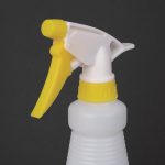 Jantex Colour-Coded Trigger Spray Bottle Yellow 750ml - Image 2