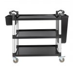 Vogue Polypropylene Mobile Trolley Large - Image 3