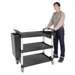 Vogue Polypropylene Mobile Trolley Large - Image 5