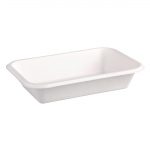 Fiesta Compostable Bagasse Food Trays 16oz (50 Pack) - Image 2