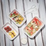 Fiesta Compostable Bagasse Food Trays 16oz (50 Pack) - Image 3