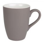Olympia Pastel Mugs Grey 340ml (6 Pack)