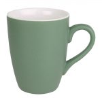 Olympia Pastel Mugs Green 340ml (6 Pack)