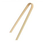 Fiesta Compostable Mini Bamboo Tongs (50 Pack)