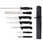 Hygiplas 7-Piece Knife Starter Knife Set with 20cm Chef Knife