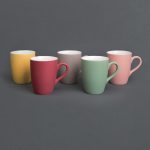 Olympia Pastel Mugs Grey 340ml (6 Pack) - Image 4