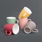 Olympia Pastel Mugs Grey 340ml (6 Pack) - Image 5