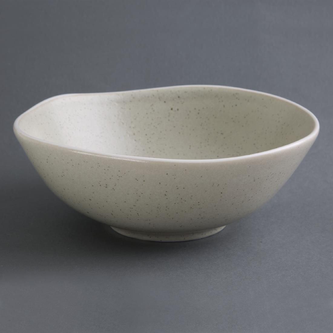 338264.jpg Olympia Chia Deep Bowls Sand 210mm (6 Pack) - Image 1