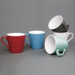 Olympia Cafe Aroma Mugs Red 340ml (6 Pack) - Image 2