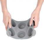 Vogue Flexible Silicone Muffin Pan 6 Cup - Image 2