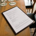 Securit Crystal Double Sided Menu Cover A4 Double (3 Pack) - Image 3