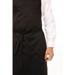 Chef Works Bib Apron Black - Image 2