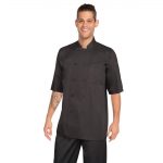 Chefs Works Montreal Unisex Chef Jacket Black L - Image 4