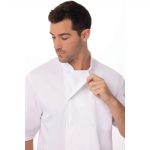 Chefs Works Montreal Unisex Chef Jacket White L - Image 4