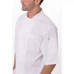 Chefs Works Montreal Unisex Chef Jacket White L - Image 5