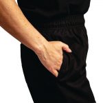 Whites EasyFit Chef Trousers Teflon Black L - Image 6