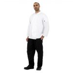 Whites Vegas Unisex Chef Jacket Long Sleeve White L - Image 4
