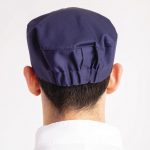 Whites Chefs Skull Cap Blue - Image 2