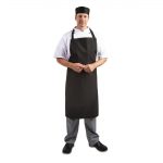 Whites Bib Apron Polycotton Black - Image 7