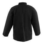 Whites Vegas Unisex Chef Jacket Long Sleeve Black L - Image 9