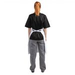 Whites Bib Apron Polycotton White - Image 3