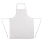 Whites Bib Apron Polycotton White - Image 8
