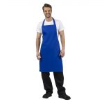 Whites Bib Apron Royal Blue - Image 3