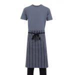 Whites Butchers Stripe Waist Apron Blue/White - Image 12