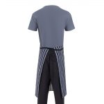 Whites Butchers Stripe Waist Apron Blue/White - Image 13