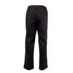 Chef Works Unisex Professional Series Chefs Trousers Black Herringbone M - Image 7