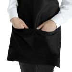 Chef Works Tuxedo Bib Apron Black - Image 3