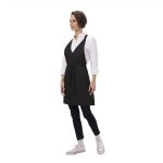 Chef Works Tuxedo Bib Apron Black - Image 4