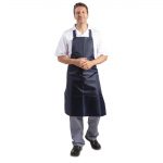 Whites Light Duty Water Resistant Bib Apron Blue - Image 8