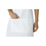 Chef Works Bib Apron White - Image 2
