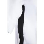 Whites Nevada Unisex Chef Jacket Black & White L - Image 2
