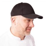 Chef Works Cool Vent Baseball Cap with Grey Trim