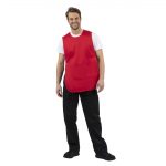 Whites Tabard With Pocket Red - Image 8