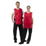 Whites Tabard With Pocket Red - Image 9
