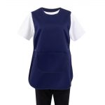 Tabard With Pocket Navy Blue