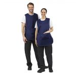 Tabard With Pocket Navy Blue - Image 9