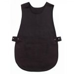 Whites Tabard With Pocket Black - Image 3