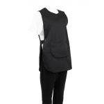 Whites Tabard With Pocket Black - Image 4