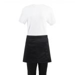 Whites Short Bistro Apron Black