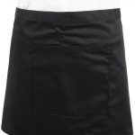 Whites Short Bistro Apron Black - Image 13