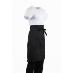 Regular Bistro Apron Black With Pocket - Image 5