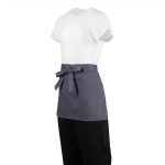 Whites Short Bistro Apron Charcoal - Image 6