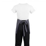 Whites Short Bistro Apron Charcoal - Image 8