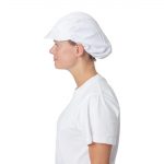 Whites Peaked Unisex Hat White - Image 3