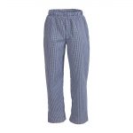 Whites Unisex Vegas Chefs Trousers Small Blue & White Check L